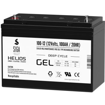 SIGA Helios GEL Batterie 100Ah 12V